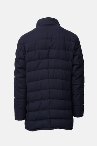 Moncler Wool Vallier Coat