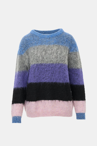 Acne Studios Mohair & Wool Striped Sweater
