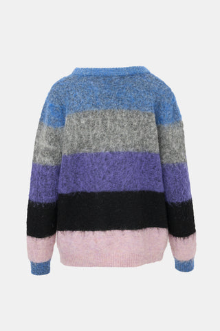 Acne Studios Mohair & Wool Striped Sweater