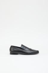 Toteme Leather Oval Loafer