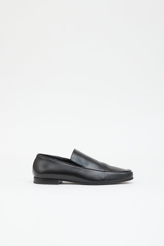 Toteme Leather Oval Loafer
