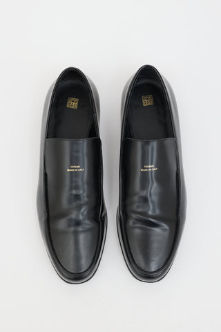 Toteme Leather Oval Loafer