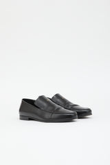 Toteme Leather Oval Loafer