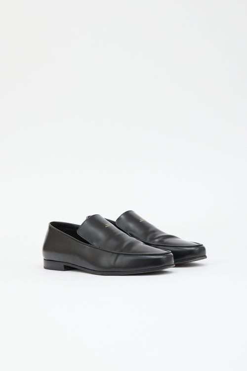 Toteme Leather Oval Loafer