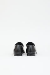 Toteme Leather Oval Loafer