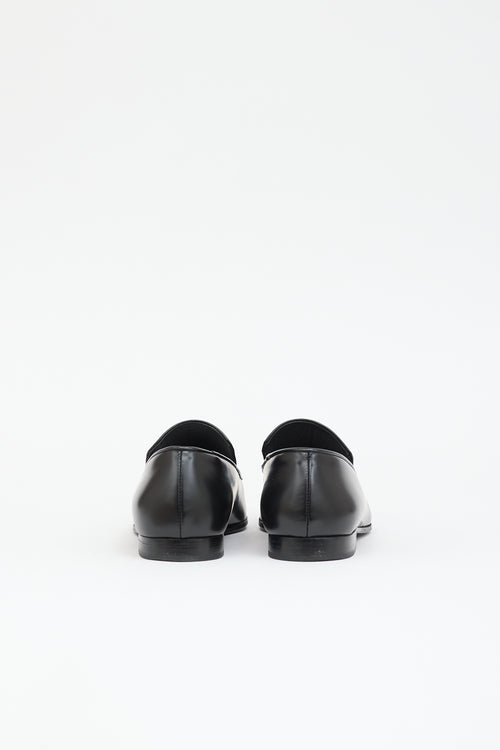Toteme Leather Oval Loafer