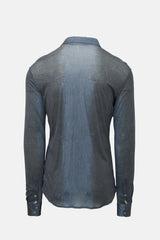 Roberto Cavalli Silk Jersey Printed Shirt