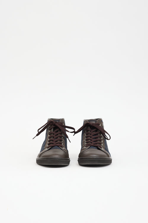Louis Vuitton Canvas Damier Sneaker