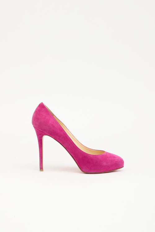 Christian Louboutin Suede Pump