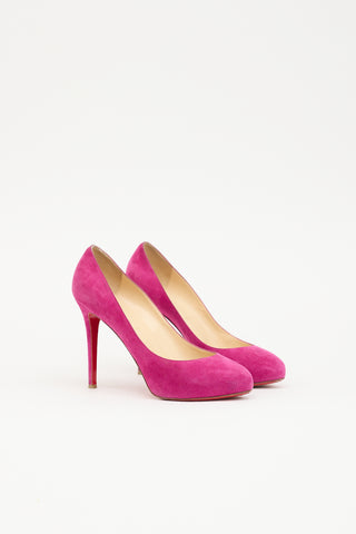 Christian Louboutin Suede Pump