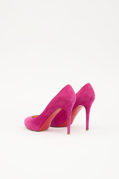 Christian Louboutin Suede Pump