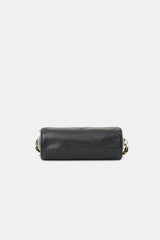 Chanel Vintage Leather Mini Barrel Tassel Bag