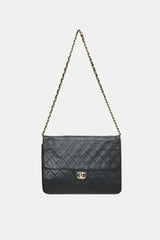 Chanel Vintage Quilted Leather Timeless Flap Bag