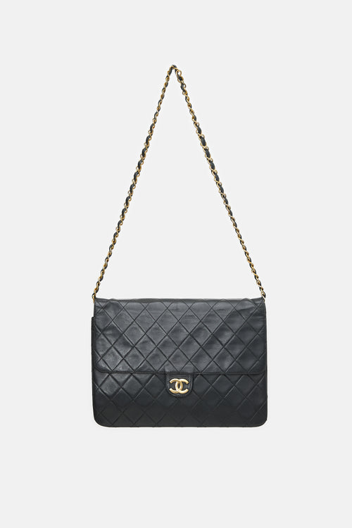 Chanel Vintage Quilted Leather Timeless Flap Bag