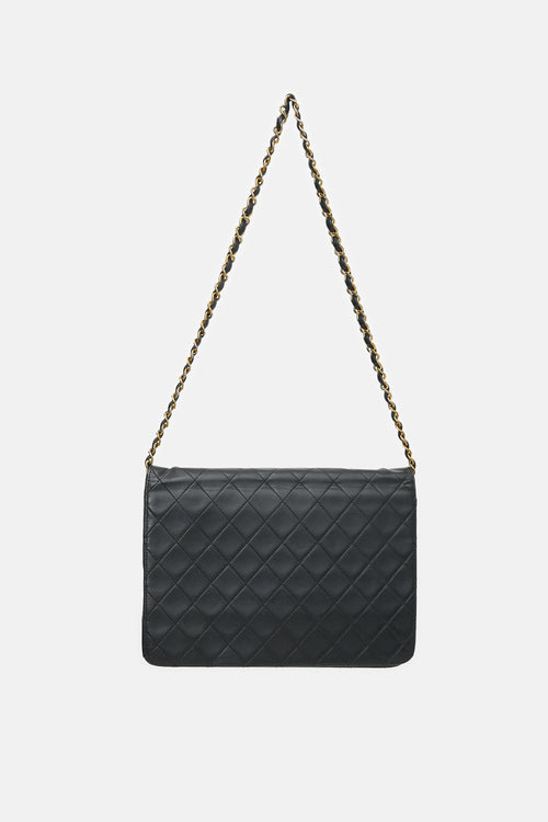 Chanel Vintage Quilted Leather Timeless Flap Bag