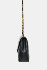 Chanel Vintage Quilted Leather Envelope Flap Bag