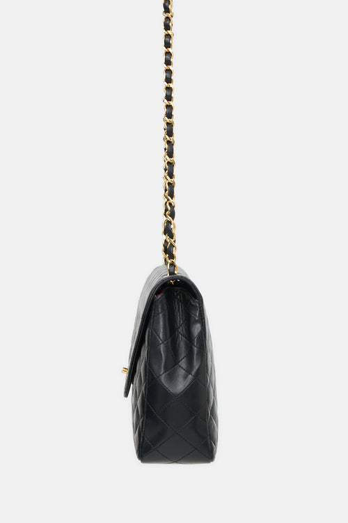 Chanel Vintage Quilted Leather Envelope Flap Bag