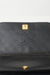 Chanel Vintage Leather Medium Full Flap Bag