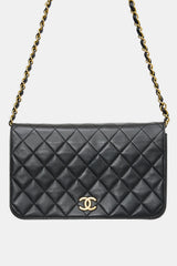 Chanel Vintage Leather Medium Full Flap Bag