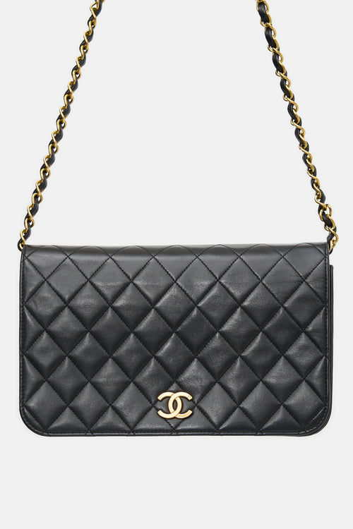 Chanel Vintage Leather Medium Full Flap Bag