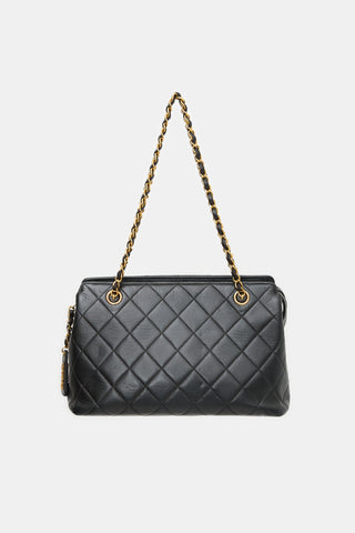 Chanel Vintage Quilted Leather Shoulder Bag