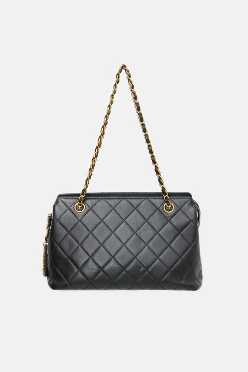 Chanel Vintage Quilted Leather Shoulder Bag