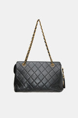 Chanel Vintage Quilted Leather Shoulder Bag