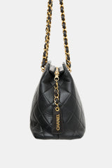 Chanel Vintage Quilted Leather Shoulder Bag