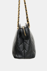 Chanel Vintage Quilted Leather Shoulder Bag
