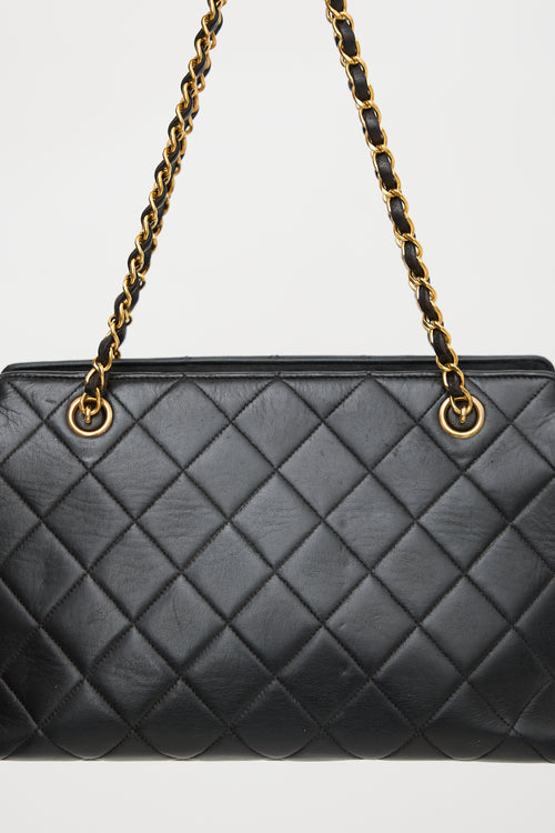 Chanel Vintage Quilted Leather Shoulder Bag