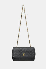 Chanel Vintage Quilted Leather Flap Bag