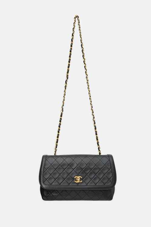 Chanel Vintage Quilted Leather Flap Bag