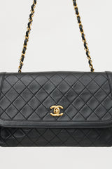 Chanel Vintage Quilted Leather Flap Bag