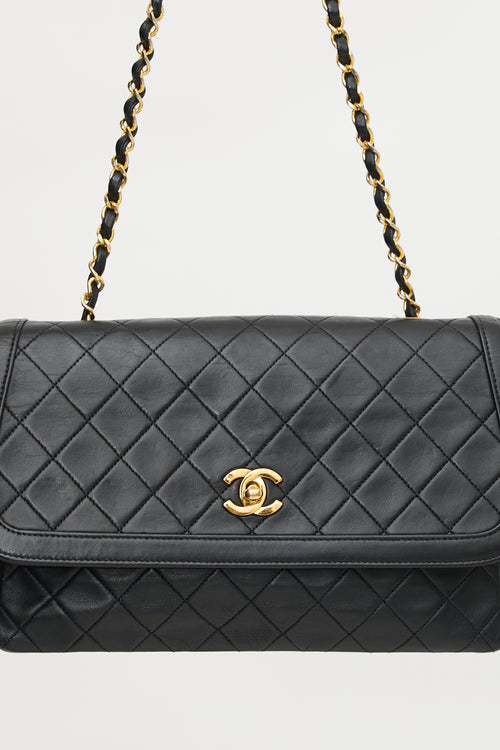 Chanel Vintage Quilted Leather Flap Bag
