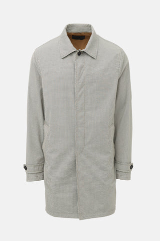 Prada 2009 Checked Mac Coat