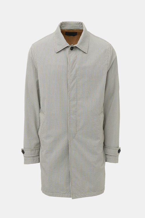 Prada 2009 Checked Mac Coat