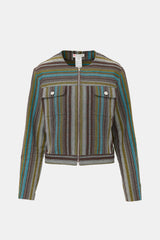 Celine SS 2002 Striped Jacket