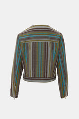 Celine SS 2002 Striped Jacket