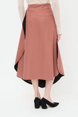 Sportmax Asymmetrical Wool Skirt
