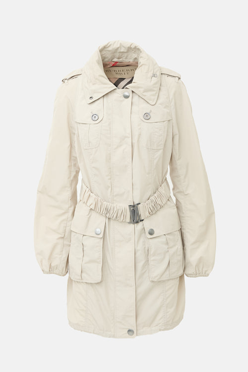 Burberry Brit Zip Trench Coat