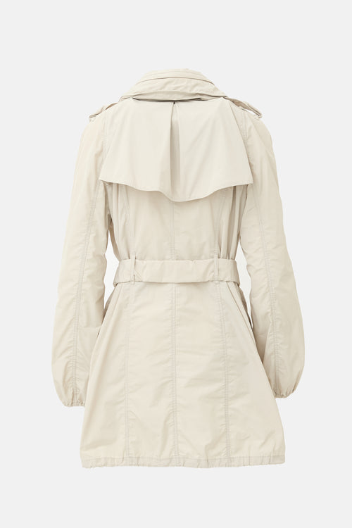 Burberry Brit Zip Trench Coat
