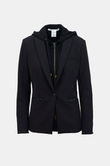 Veronica Beard Hooded Dickey Blazer