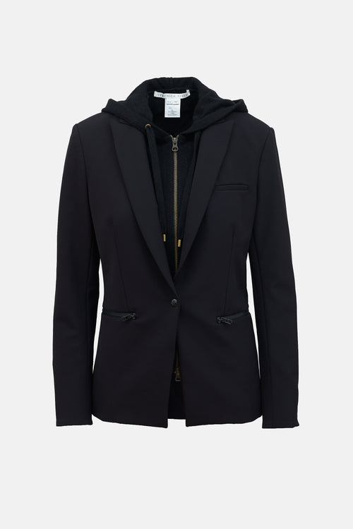 Veronica Beard Hooded Dickey Blazer