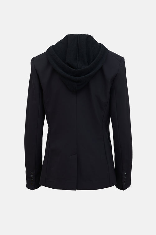 Veronica Beard Hooded Dickey Blazer