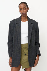Isabel Marant Étoile Wool Patterned Cikaito Coat