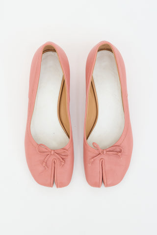 Maison Margiela Leather Tabi Ballerina Pump