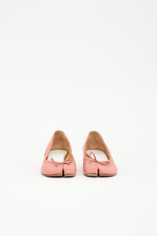 Maison Margiela Leather Tabi Ballerina Pump
