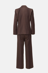 Valentino Striped Jacquard Suit