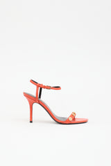 Versace Leather Medusa Sandal