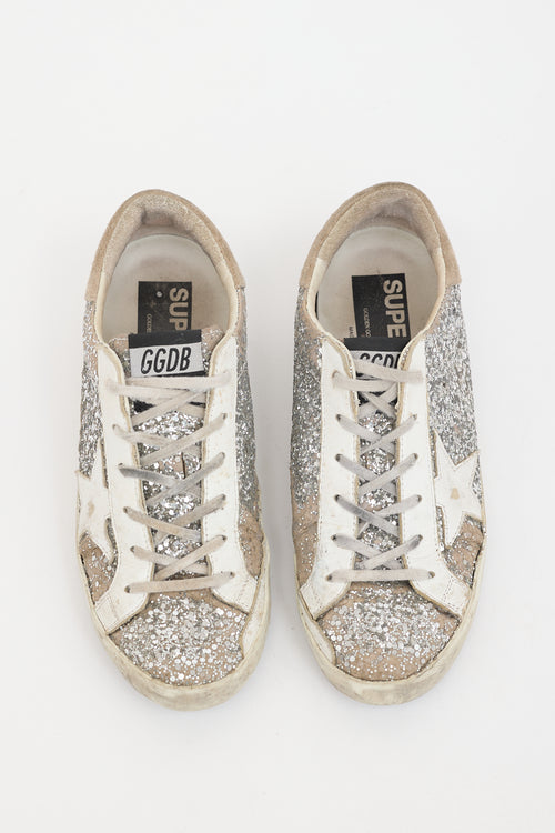 Golden Goose Glitter Super Star Sneaker